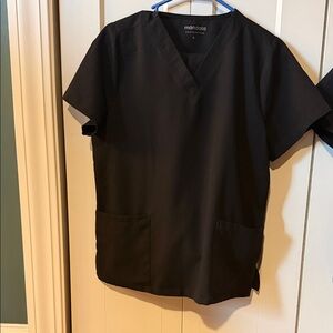 Mandala Scrubs Women’s Black Scrub Set